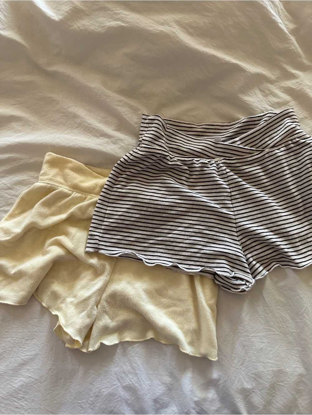 Pink Rose Cream & Brown Striped Knit Top